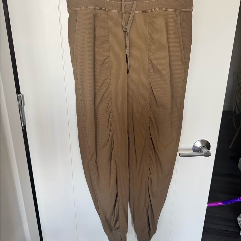 Lululemon Athletica Tan Track Pants